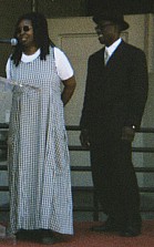 Whoopi Goldberg and Wes