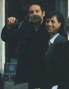David Duchovny and Tea Leoni